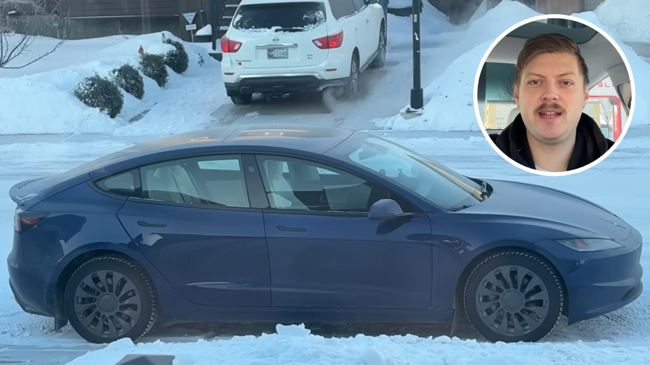 Deja su Tesla Model 3 aparcado a -36ºC y lo carga sin preacondicionar: este es el resultado