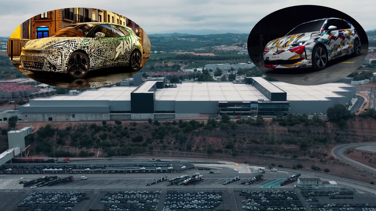 SEAT y CUPRA inauguran la fábrica de ensamblaje de las baterías que llevarán Raval e ID. Polo