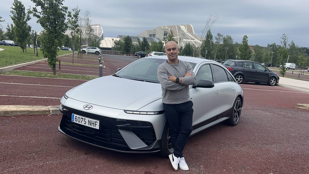 Prueba de autonomía a 120 km/h del Hyundai Ioniq 6