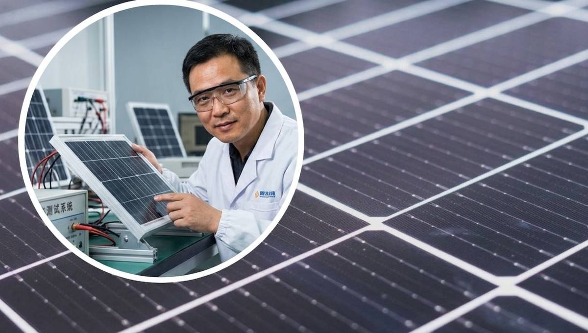 China rompe otro récord solar: un panel de 907 W alcanza una eficiencia del 29,2%
