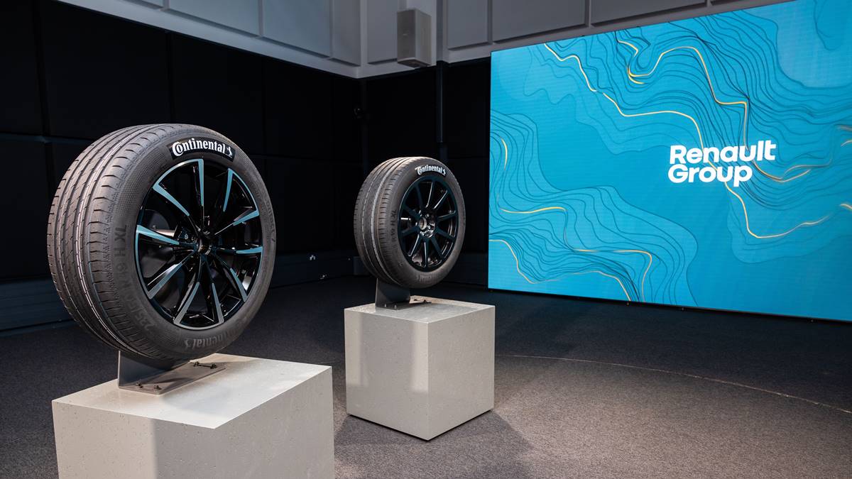 Continental y Renault desarrollan un neumático capaz de añadir hasta 30 kilómetros de autonomía a los coches eléctricos