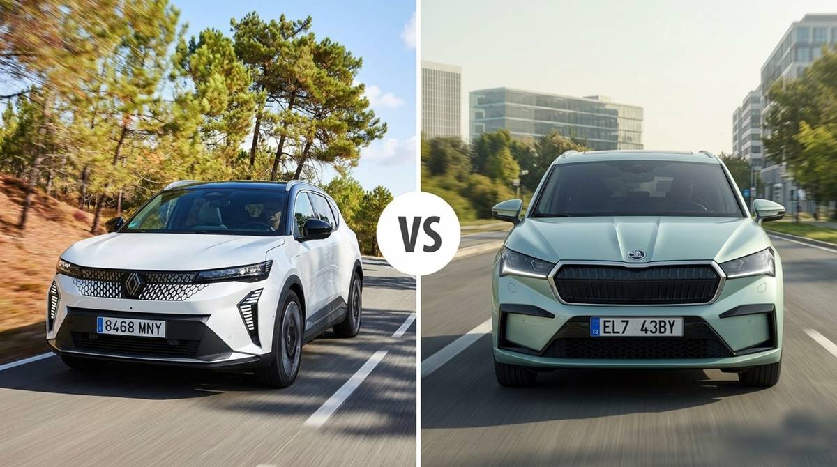 ¿Cuál merece más la pena? El Renault Scenic E-Tech y el Skoda Elroq cara a cara