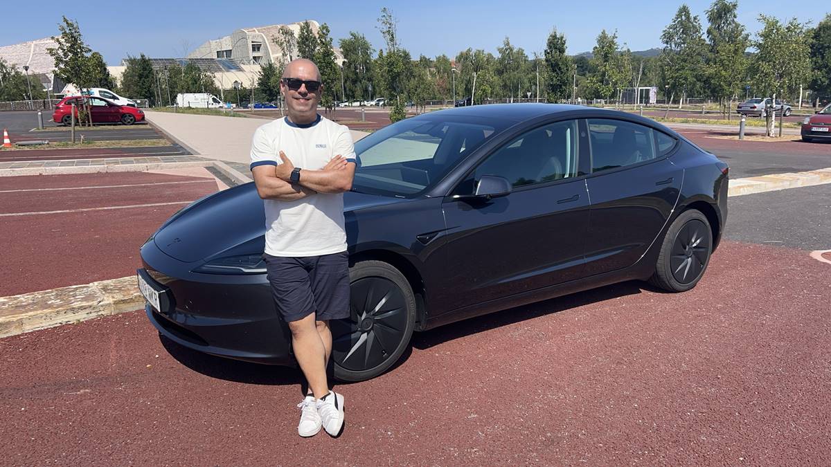 Prueba de autonomía a 120 km/h del Tesla Model 3 RWD