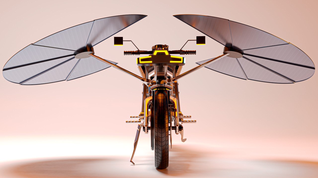 Esta es la primera moto eléctrica solar, se llama SOLARIS y se mueve solo gracias a los rayos del sol