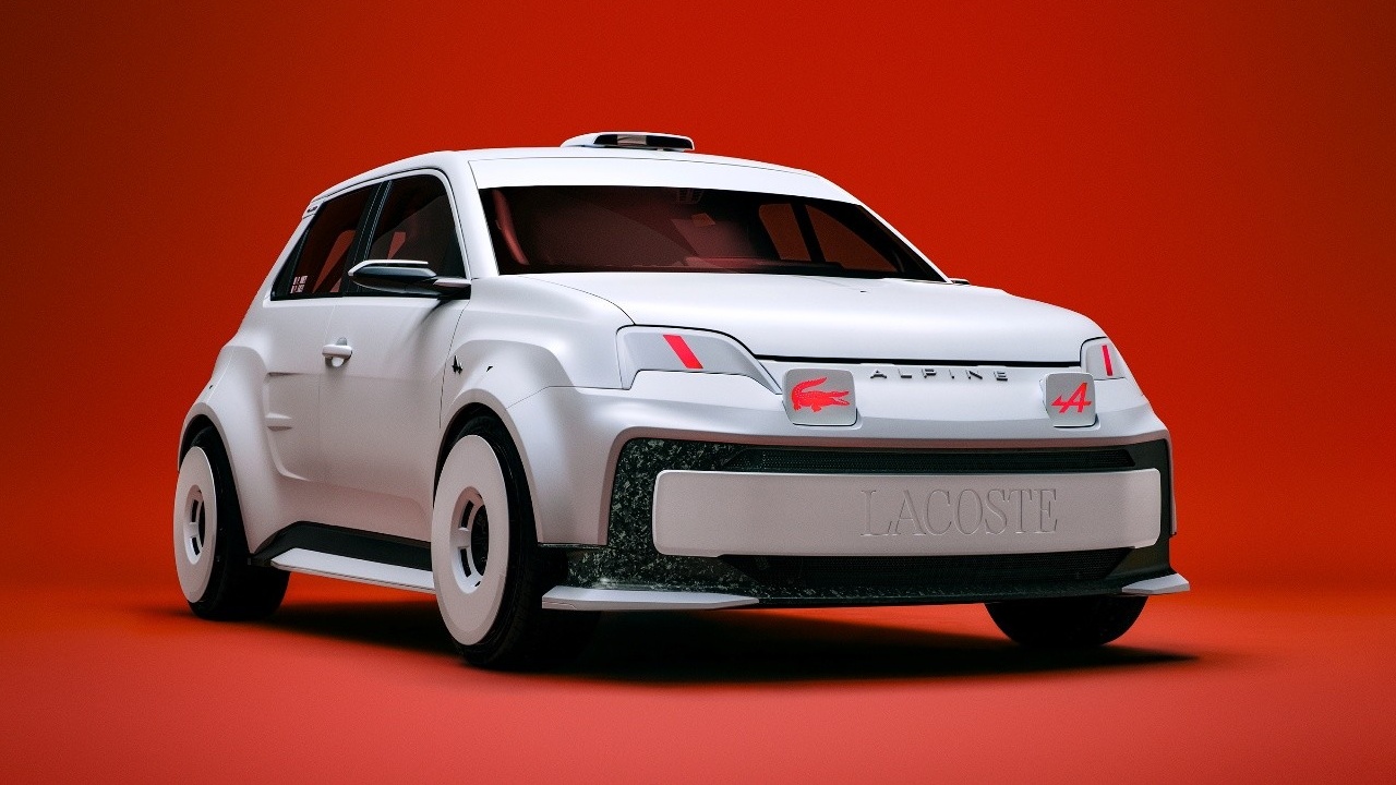 El Alpine A290 se viste de Lacoste, así es la reinterpretación más 'pija' del Renault 5