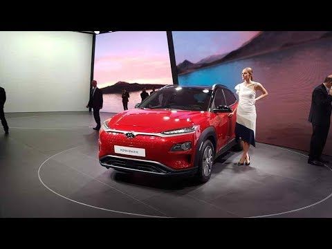 Hyundai Kona electrico. Presentación en Ginebra 2018
