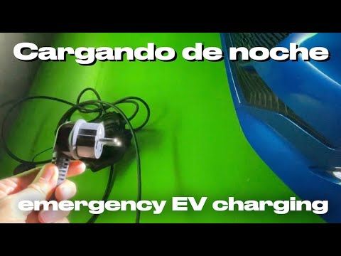 Cómo usar el cargador portátil estándar de un coche eléctrico usando una toma doméstica tipo Schuko
