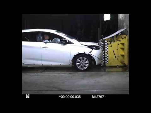 Renault ZOE, crash test frontal