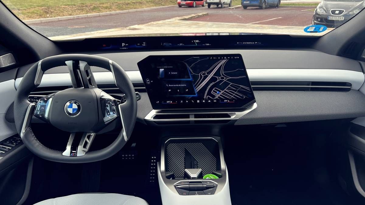 Prueba de autonomía a 120 km/h del BMW iX3