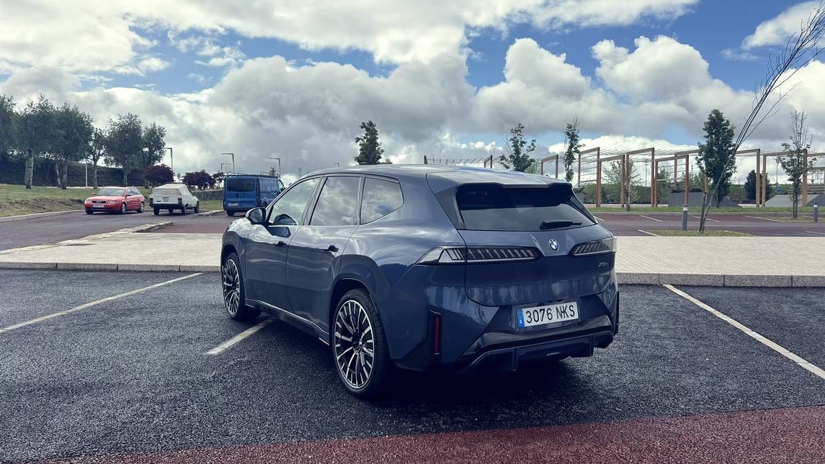 Prueba de autonomía a 120 km/h del BMW iX3