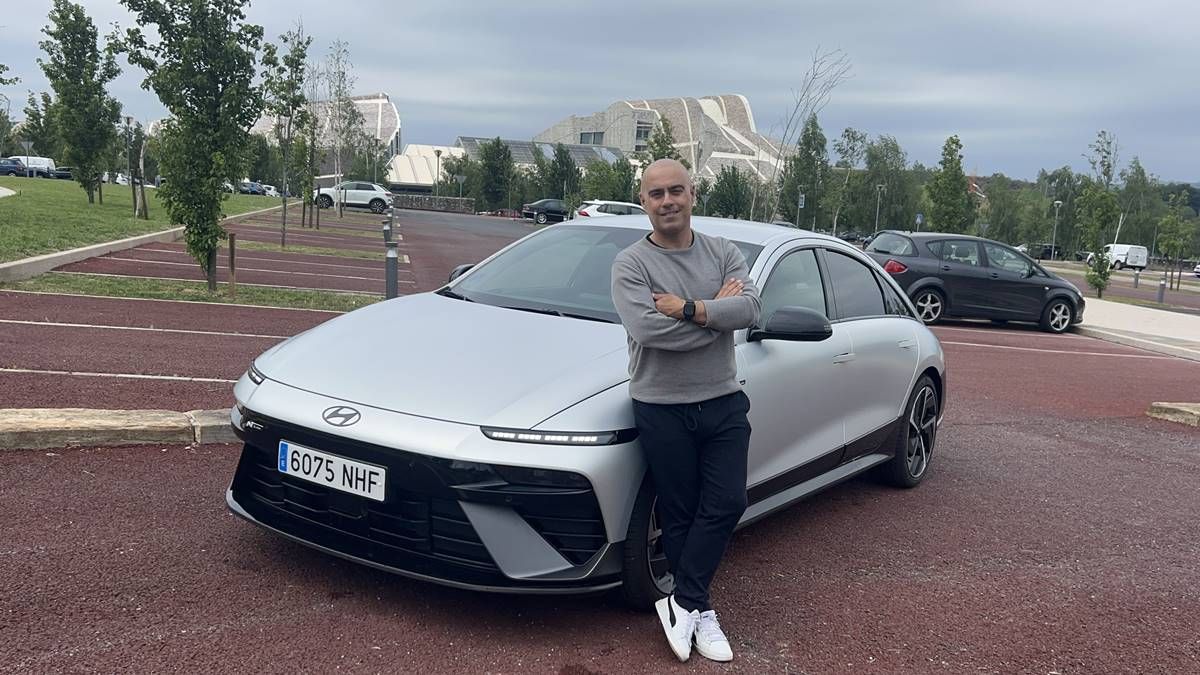 Prueba de autonomía a 120 km/h del Hyundai Ioniq 6
