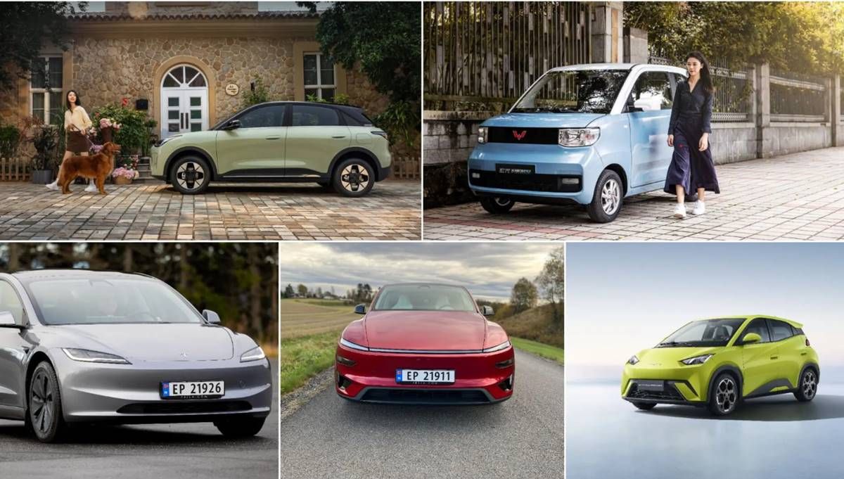 Los 5 coches eléctricos que dominan las ventas mundiales ahora mismo 