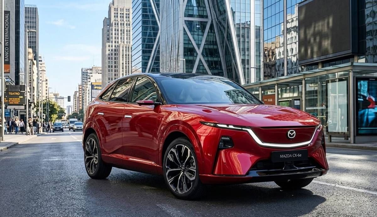 El Mazda CX-6e arranca en 45.990 euros con 484 km de autonomía