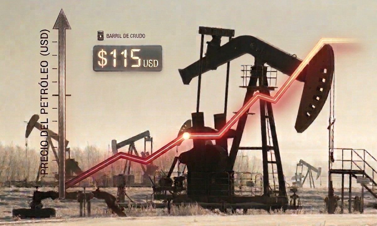 El petróleo supera los 115 dólares y sacude los mercados financieros mundiales