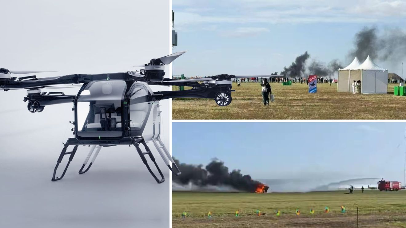 Xpeng sufre un revés con su proyecto de coches voladores tras un doble accidente