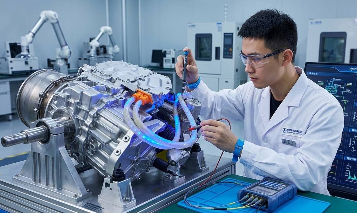 China prueba una microturbina como extensor de autonomía para coches eléctricos