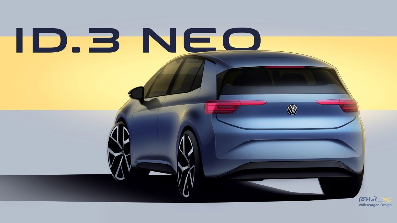 Volkswagen anuncia el ID.3 Neo y actualiza los ID.4, ID.5 e ID.7 con nuevos motores, baterías y software