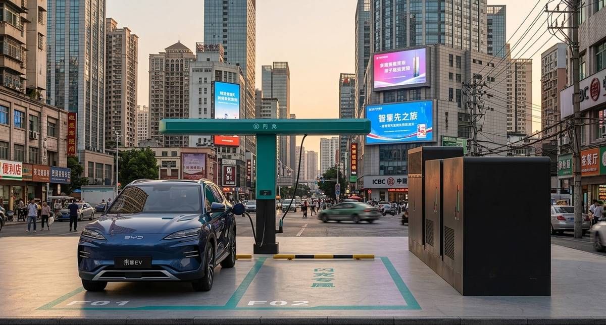 BYD alcanza 5.000 estaciones de carga ultrarrápida en tiempo récord