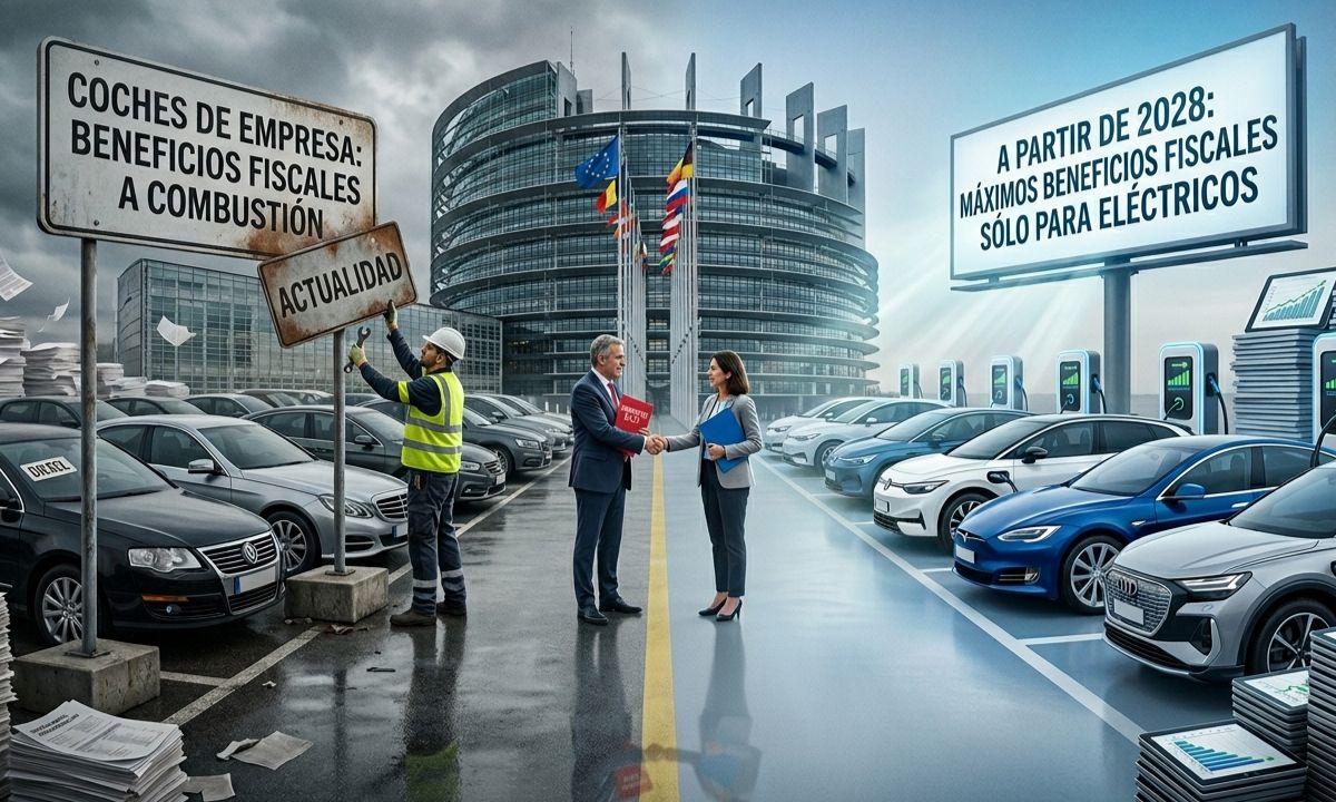 Europa prepara un cambio fiscal que podría acelerar aún más el coche eléctrico en las flotas