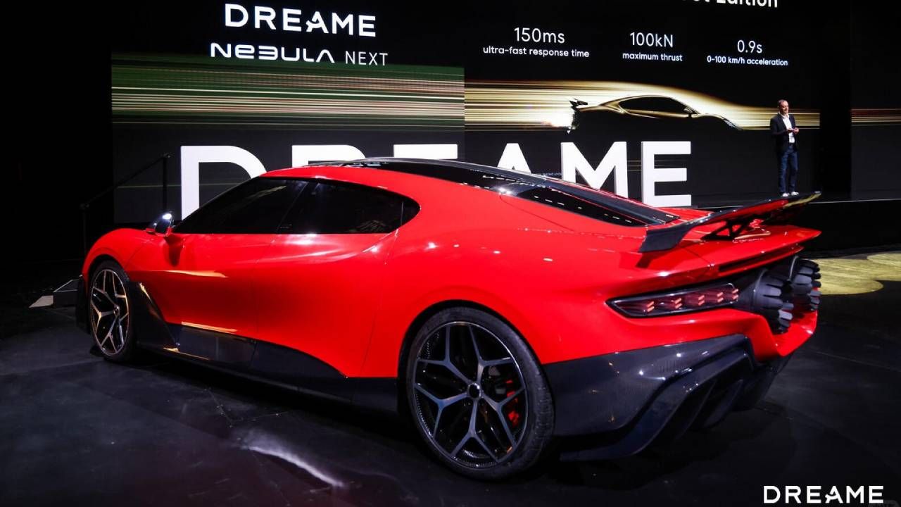 De 0 a 100 km/h en menos de 1 segundo: este hiperdeportivo eléctrico chino con cohetes se adelanta al Tesla Roadster