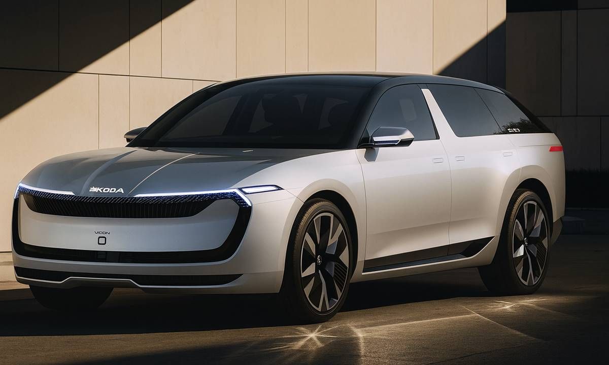 Škoda presenta el Vision O, un prototipo familiar eléctrico
