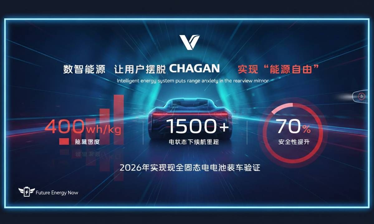 Changan lanzará sus baterías sólidas con 1.500 km de autonomía este 2026