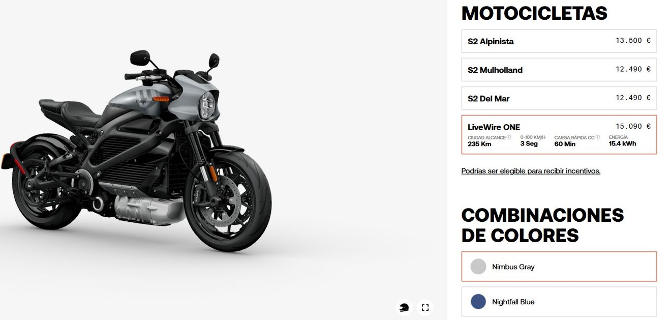 La moto eléctrica de Harley se desploma: la LiveWire One baja más de 10.000 euros