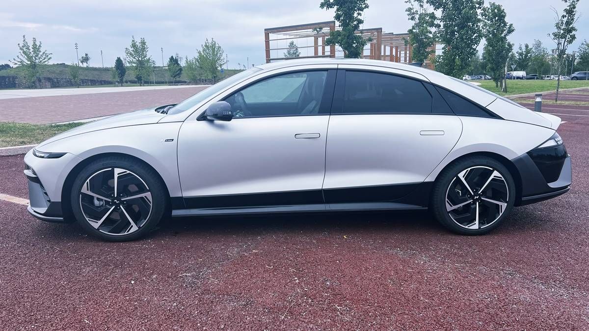 Prueba de autonomía a 120 km/h del Hyundai Ioniq 6