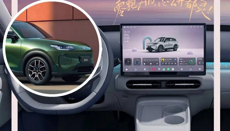 El Leapmotor B03X muestra su interior y apunta a superventas eléctrico barato
