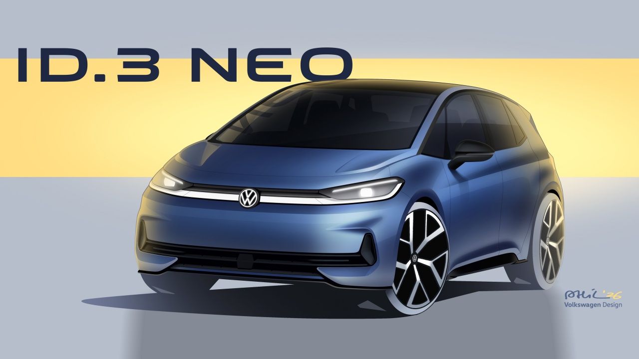Volkswagen anuncia el ID.3 Neo y actualiza los ID.4, ID.5 e ID.7 con nuevos motores, baterías y software
