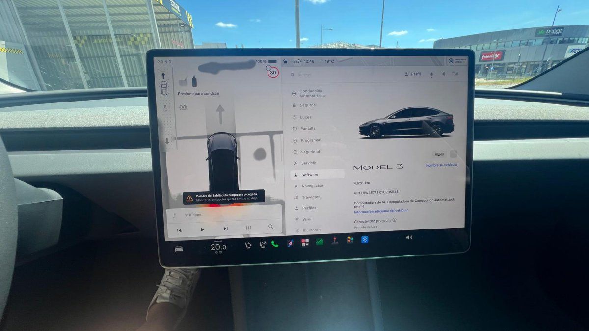 Prueba de autonomía a 120 km/h del Tesla Model 3 RWD