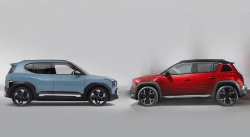 Kia EV2 y Renault 4 E-Tech: duelo directo entre dos SUV eléctricos urbanos