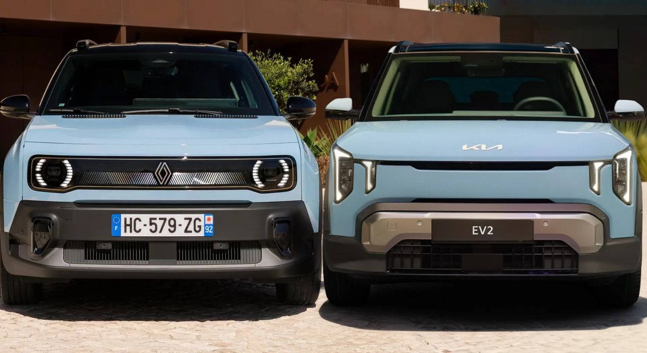 Kia EV2 contra Renault 4 E-Tech: así se enfrentan los dos SUV eléctricos compactos