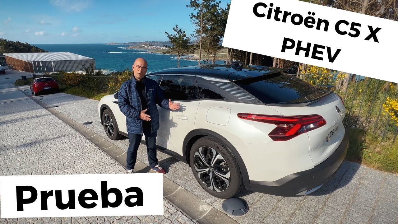 Prueba Citroen C5 X Hybrid Consumo real y autonomía eléctrica