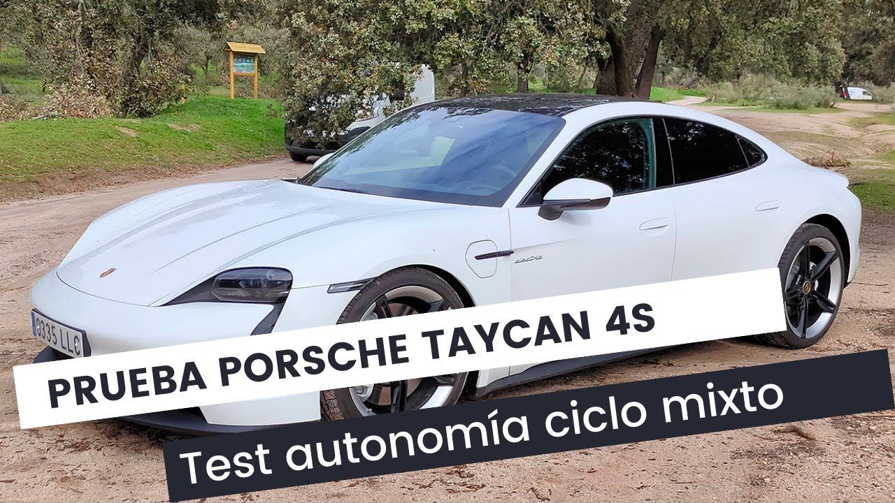 Porsche Taycan 4S: test de autonomía mixto (ciudad, secundaria y autopista)