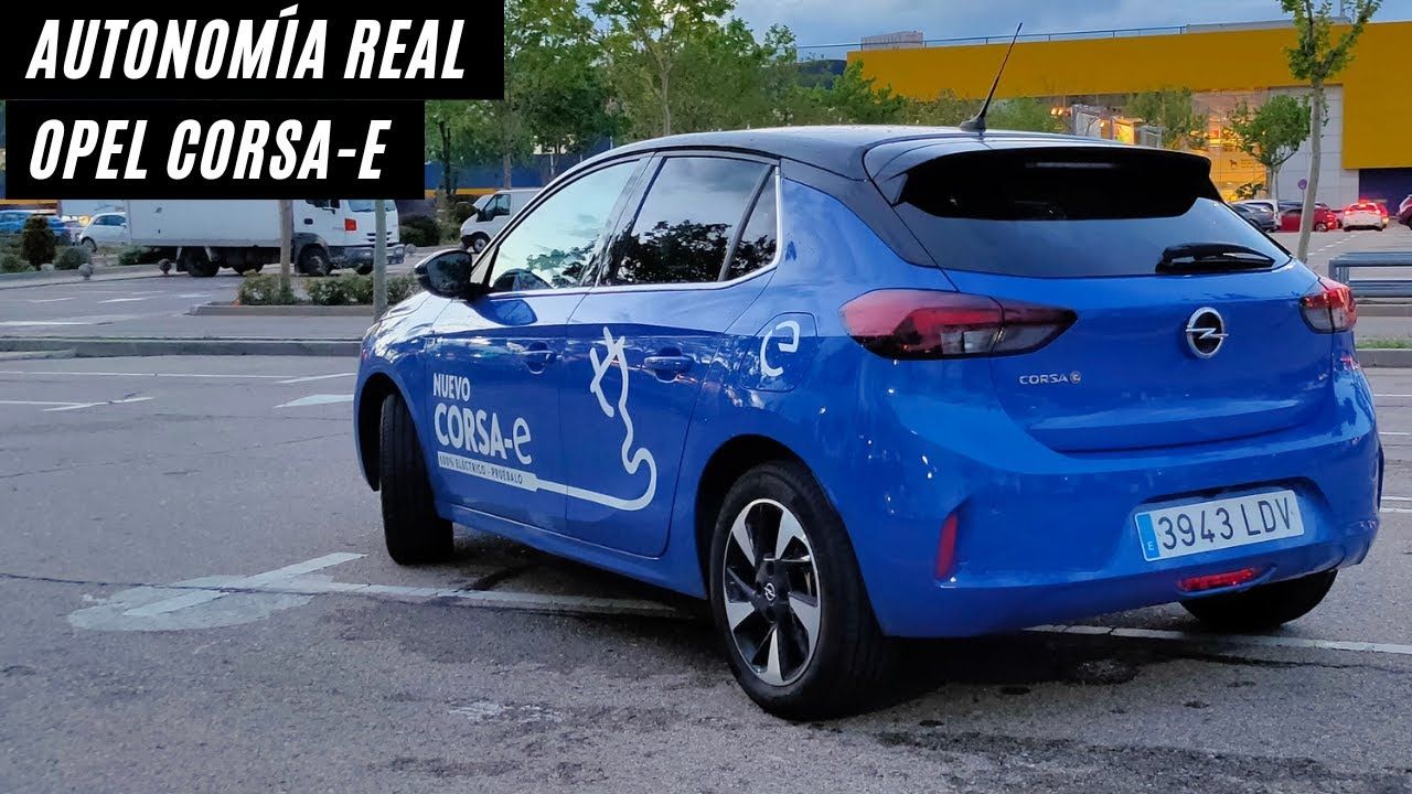 Opel Corsa-e. Autonomía real en mixto (ciudad, secundaria y autopista)