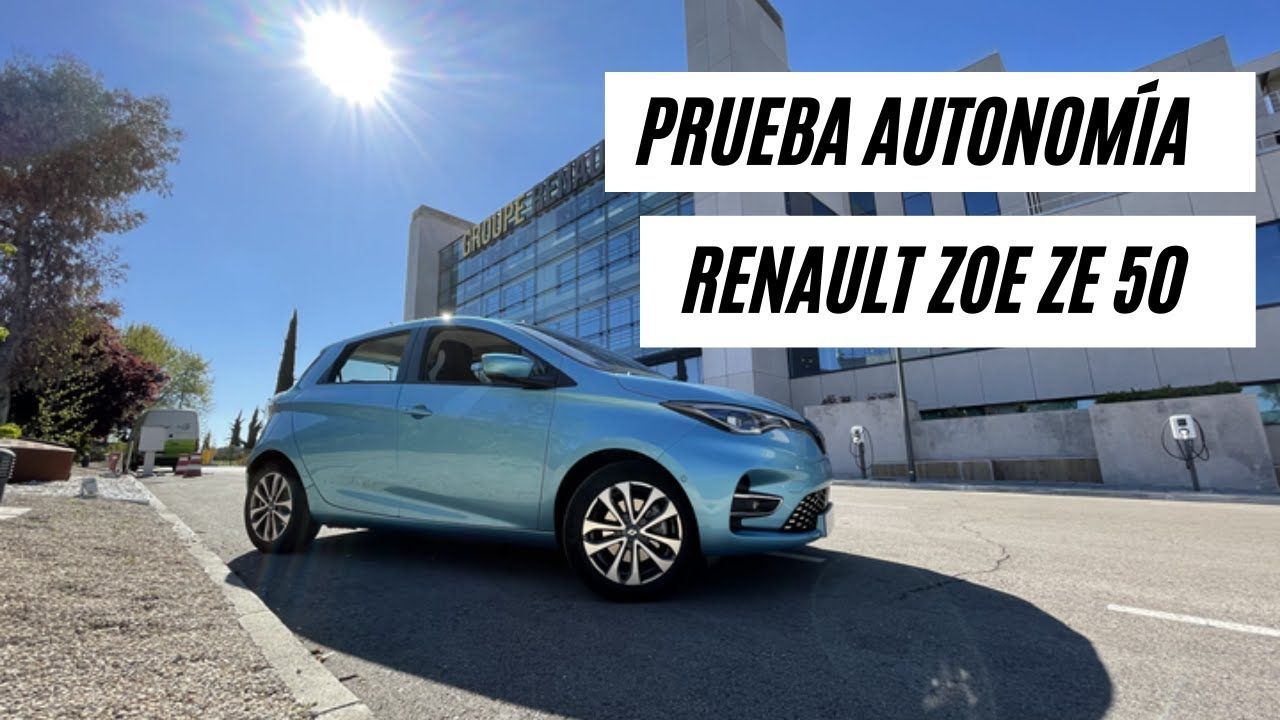 Renault ZOE ZE50 Cuánto consume a 120 kmh en Autopista? Driving at 75 MPH over 62 Miles