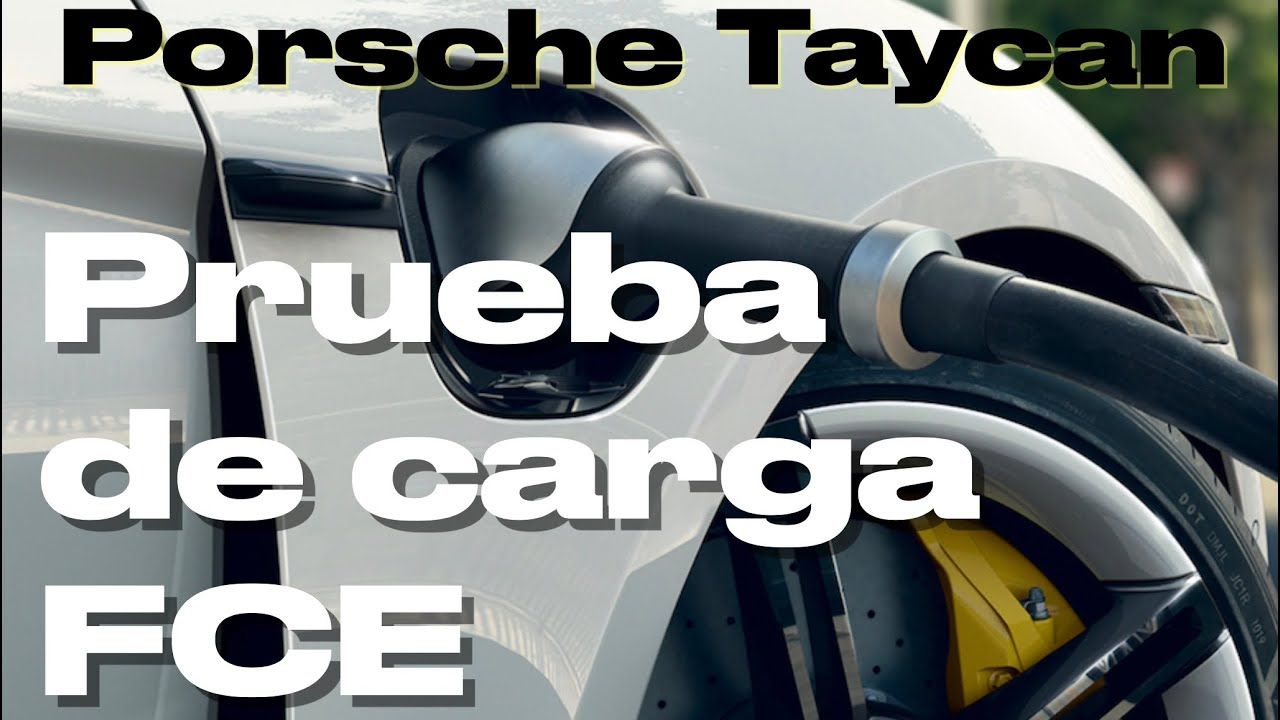 Prueba de carga FCE: Así funciona y carga el Porsche Taycan 4S en un cargador de 150 kW y de 50kW
