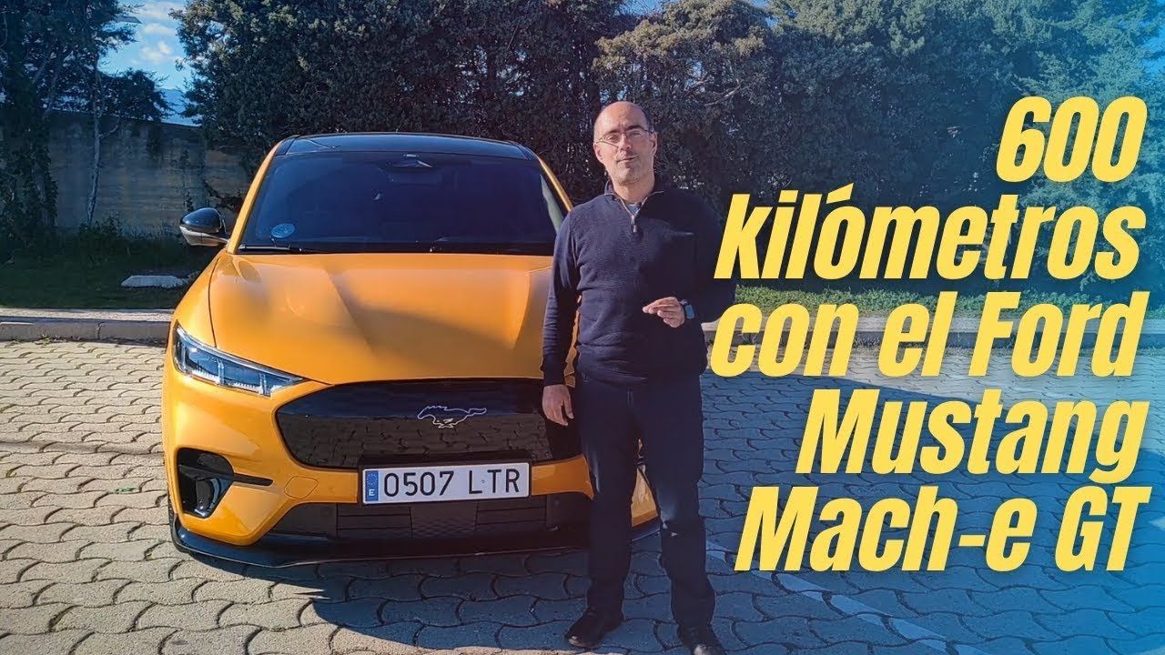600 km con el Ford Mustang Mach-e GT Prueba de autonomía REAL