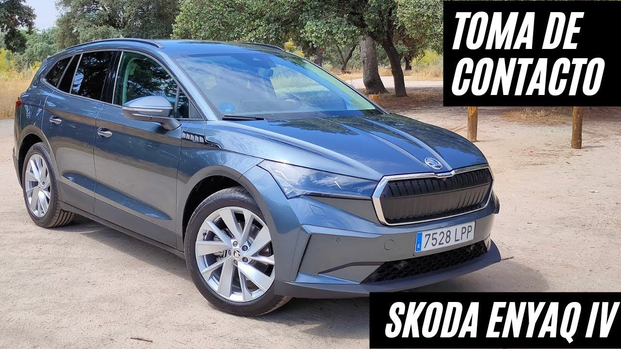 Toma de contacto con el Skoda Enyaq iV. Mejor que el Volkswagen ID.4? Prueba Test Review