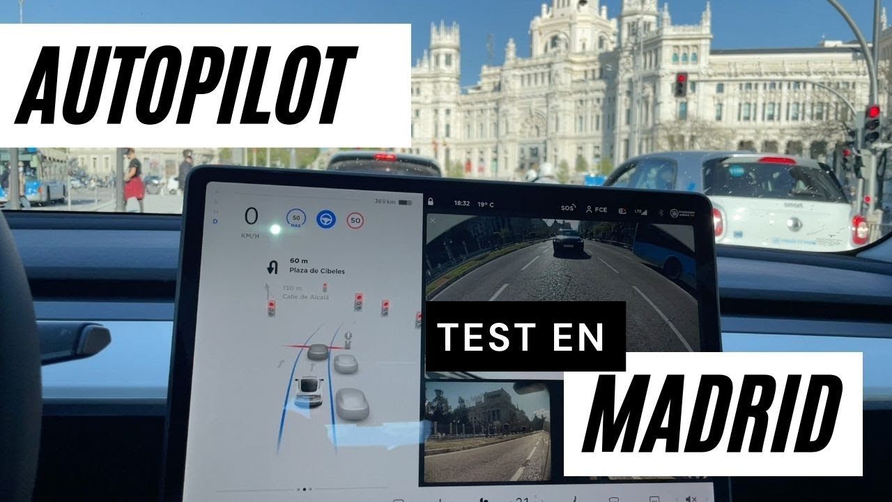 Puede un Tesla Model 3 conducir por si sólo en Madrid con el paquete de conducción autónoma total?