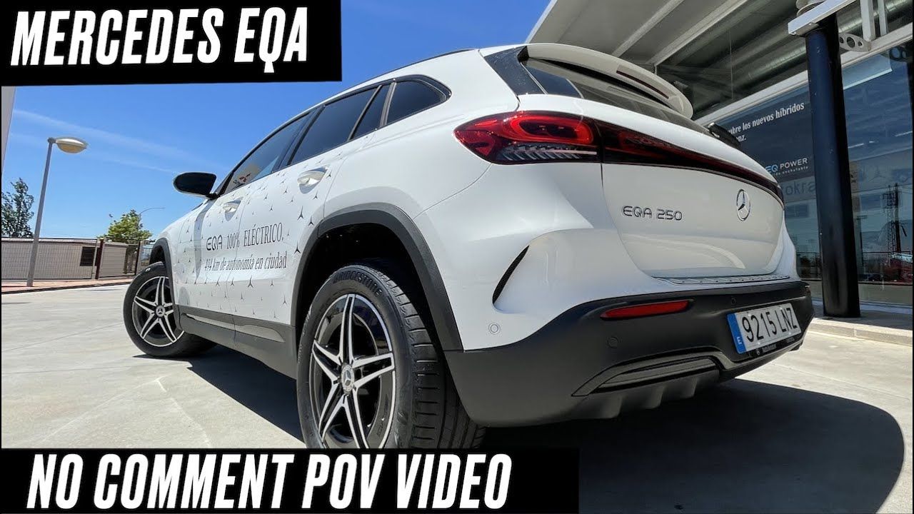 Mercedes-Benz EQA 250 Exterior and Interior NO COMMENT Only VIDEO