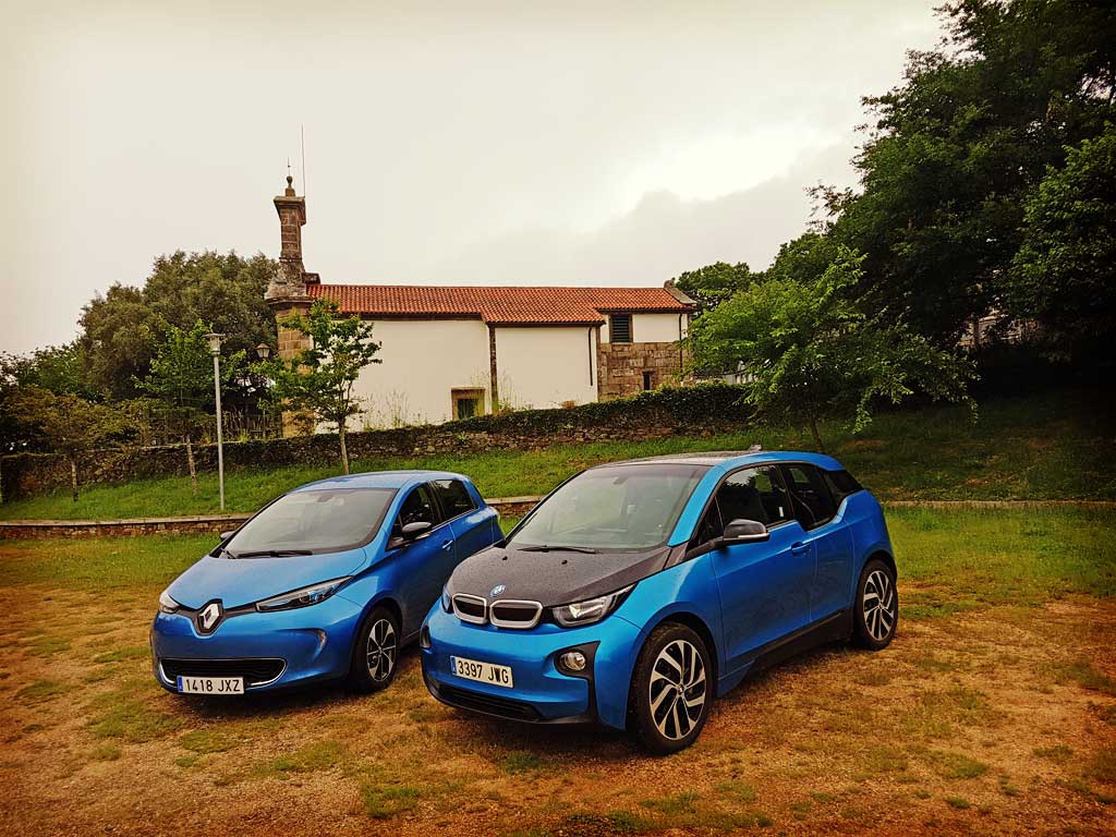 De ruta por Galicia con el Renault ZOE ZE 40 y el BMW i3 de 33 kWh