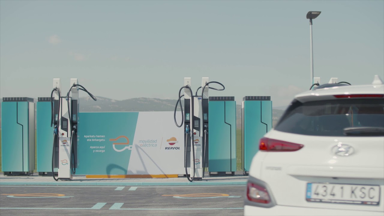 Estacion recarga ultra rapida Repsol