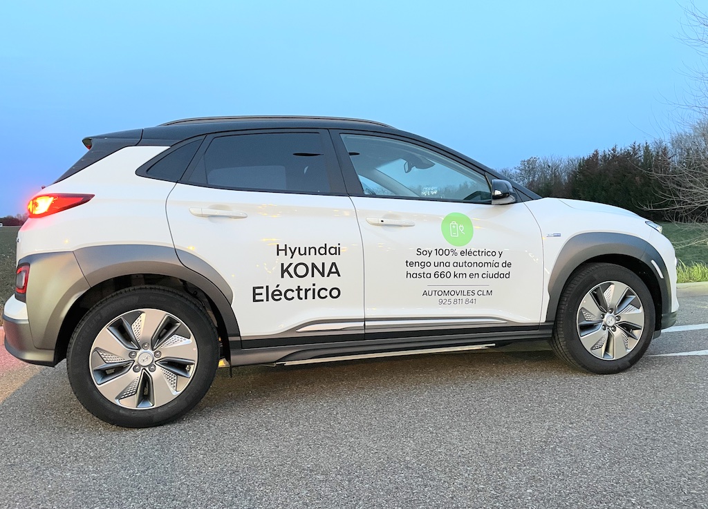 Prueba FCE. 100 km en autopista a 120 km/h y 4ºC en el SUV eléctrico Hyundai Kona EV