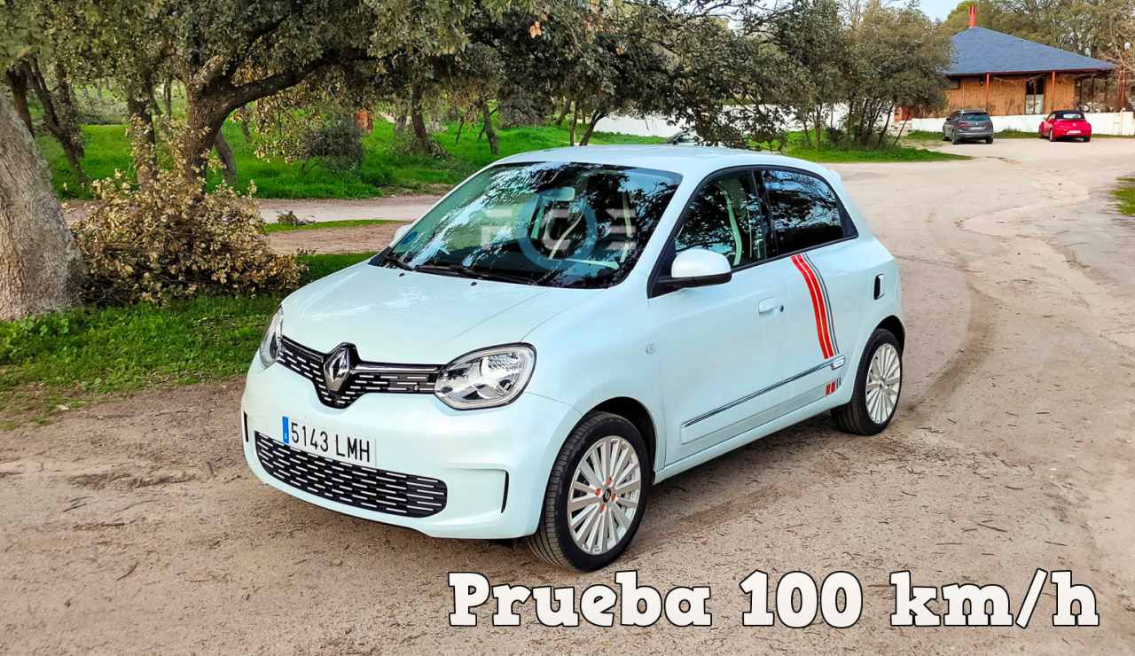 Prueba FCE. Reto M-40: test de autonomía a 100 km/h con el Renault Twingo Electric (Vídeo)