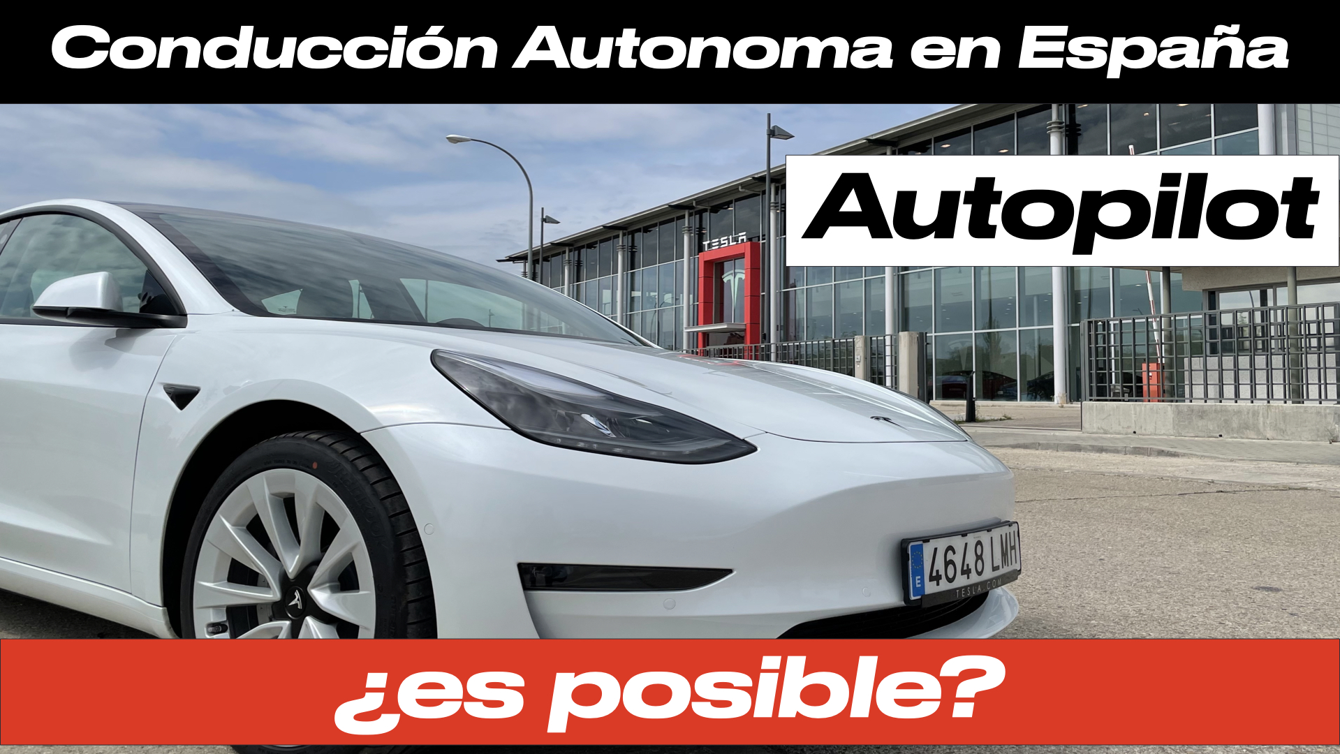 Vídeo Prueba FCE. Tesla Model 3 2021 ¿es posible hacer 100 km a 120 km/h en Autopilot sin intervención humana?