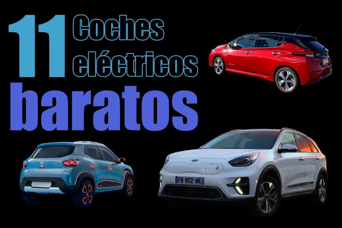 Los 11 coches eléctricos más baratos